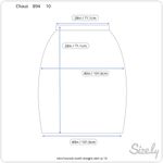 mini houndstooth straight skirt sz 10 Black Photo 1