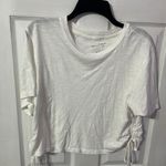 Universal Threads white cropped shirt Photo 0