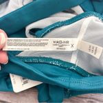 Free People Movement Hague Blue Synergy Racerback Cross Back Crop Top XS New Photo 9