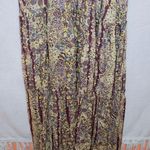 Free People Valerie Floral Print Blouson Ruffled maxi Dress in Misty Plum Photo 3