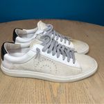 Oliver Cabell Women’s Low 1 Italian Leather Suede Sneakers Casual Shoes Size 37 White Photo 1