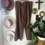 Princess Polly Archer Pants Chocolate Brown Women’s SIZE 20W academia office Photo 3