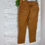 CAbi Terracotta Burnt Orange High Waisted Cargo Pants Photo 4