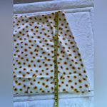 We Wore What  ditsy daisies mini skirt  Womens Mini SLIP Skirt ZR5 IVORY MULTI M Photo 9