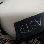 Anthropologie Anthrooologie Astr the Label black sleeveless lace crop top size medium Photo 4