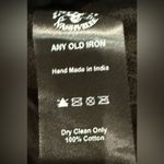 Any Old Iron x Free People Golden Beady Eagle Hand Beaded Sweatshirt XXL $395 Black Photo 4