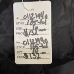 Vintage Maxi Dress Satin Bow Front Bodice Off Shoulder Sleeves Black Womens M Size M Photo 9