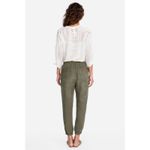 Johnny Was  Silky Alice Jogger Trousers Olive Green‎ Size Medium Photo 2