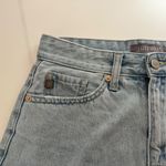 Just USA  Light Blue Frayed Denim Shorts Photo 2