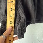 Old Navy Dark Grey Waffle Knit Button Front Lounge Shorts Size M Photo 5