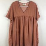 Listicle NWOT V-Neck Babydoll Tunic Sz L Photo 1
