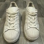 Adidas Womens US Size 5.5 Superstar White Leather Casual Sneaker Shoes Photo 1