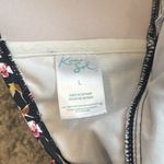 Kona Sol  Crochet Flounce One Piece Swimsuit Photo 3