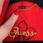 Guess  Wool Blend Red Peacoat Jacket Size S Photo 4