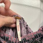 Free People  Purple Smocked Tie Front Jumpsuit‎ Photo 4