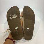 American Eagle ‎ patchwork criss cross sandals white pink tan women’s size 9 Photo 7