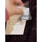 Mac Duggal   Embellished Tulle Wrap-Effect Column Gown Size 16‎ Plum Formal Photo 9