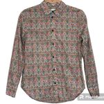 J.Crew  Floral Paisley Georgia Duke Liberty Fabric Slim Button Up Shirt Size 0 Photo 3