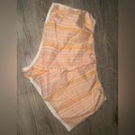 Victoria's Secret Victoria’s Secret 2000’s Y2K Orange Sherbet Lace Low waist Lounge Shorts L Photo 5