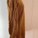 Who What Wear NWT  Rust Chunky Cable Knit Sweater Dress Small Photo 3