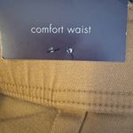 Ava & Viv women’s wide leg cropped trousers pants plus size 20 stretch brown NWT Photo 4