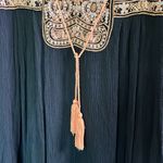 Free People  Embroidered Dress Size XSmall Photo 3