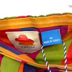 Farm Rio  Anthropologie Bandeau Multicolor Geometric Top Crop New Medium Photo 2