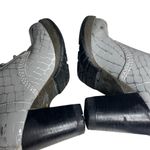 Dr. Martens Darcie Boots Silver Grey Stacked Heel Platform Womens Size 7 Photo 5