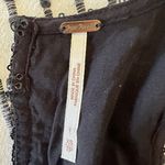 Free People  Liquid Shine Black Sequin High Neck Cocktail mini dress Extra Small Photo 8