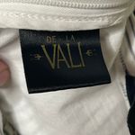 De La Vali Black White Trippy Bluemoon Top Blouse sz UK 10 US 6 Photo 7