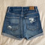 American Eagle “Curvy Hi-Rise Shortie” Jean Shorts Photo 1