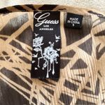 Guess  Animal Print 3/4 Sleeve Blouse, size Small Photo 2