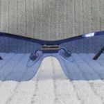 New Divine Eyewear Krista Chrome/Blue Gradient Sunglasses Women's NWT Photo 6