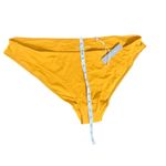 Everlane NWT Swim Bikini Bottoms Nyle Low Rise Yellow XXL Sustainable Swim Photo 4