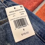 Good American NWT  Bombshell Stretch Denim Shorts Size 8/29 Photo 2