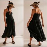 Free People  Sparkling Drop-Waist Moment Midi Black M Photo 1