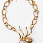 ZARA  spider bejeweled necklace gold Photo 0