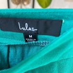 Lulus NWOT Postcards From Me Turquoise Green Wide Leg Pants M Photo 5
