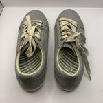 Taos Star Gray Wash Lace Up Canvas Sneakers Shoes Womens Size 7.5W Photo 2