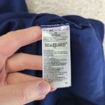 Banana Republic  Sleeveless Ponte Dress Flounce 306266 Navy Blue Women's Size 12‎ Photo 7