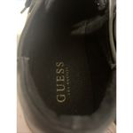 Guess Black Leather Low-Top Sneakers with Gold Accents Casual Fashion Shoes 7.5 Photo 9