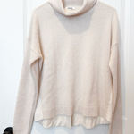 Splendid Womens Cashmere Turtleneck Sweater Size Small Quite Luxury Minimalist Photo 0