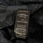 AllFenix Python Snake Print Cut Out Back Sports Bra | Grey/Black | Small Photo 7