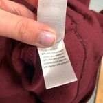 We Wore What  burgundy wellness club crew neck sweatshirt XL Photo 8