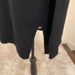 Anthropologie Margarita black turtleneck sweater Botton Shoulder Size Medium Photo 9