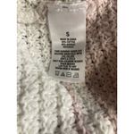 Aeropostale  Ribbed Sweater Small Pullover Cream Purple Oversized Cozy Photo 8