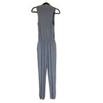 Max Studio Gray Surplice Neck Sleeveless Jogger Jumpsuit Size XS Photo 2