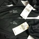 Aerie Bikini Set Hipster Brief Scoop V Neck Wrap Removable Cups Black L Photo 2