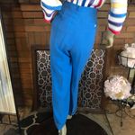 Ralph Lauren LAUREN  CORNFLOWER BLUE, LINED, SILK CUFFED HEM TROUSERS (12) Photo 2