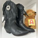 Circle G UNWORN  VINTAGE Tonka cowboy Western Boots Black 8M Photo 1